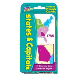 Flash cards states and capitals