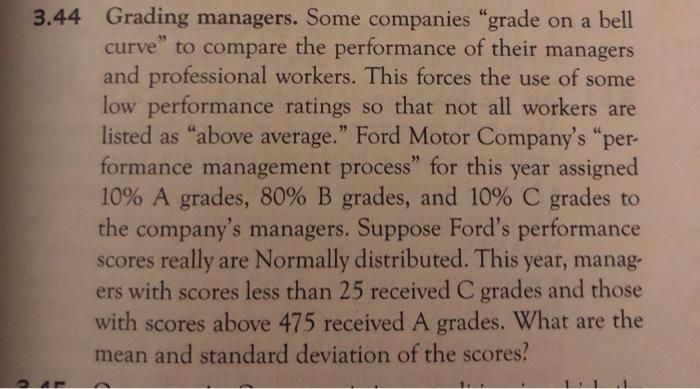 Score card management