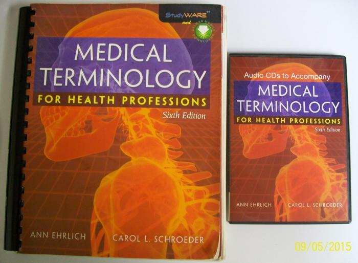 Medical terminology for health professions 8th edition answer key