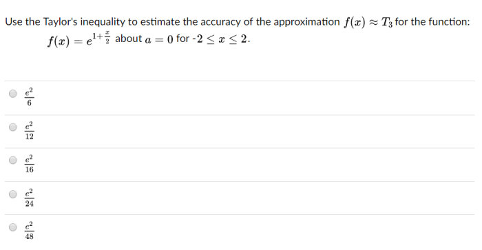 Inequality accuracy approximation interval transcribed